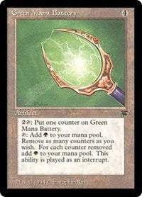 Green Mana Battery [Legends] | Gaming Infinity