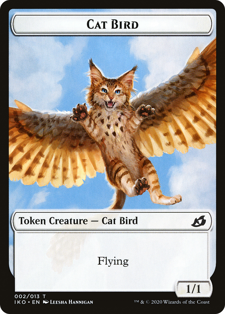 Cat Bird // Faerie Double-Sided Token [Starter Commander Decks] | Gaming Infinity