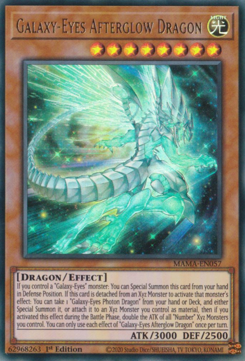 Galaxy-Eyes Afterglow Dragon [MAMA-EN057] Ultra Rare | Gaming Infinity