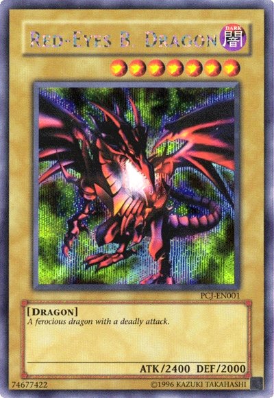 Red-Eyes B. Dragon [PCJ-EN001] Prismatic Secret Rare | Gaming Infinity