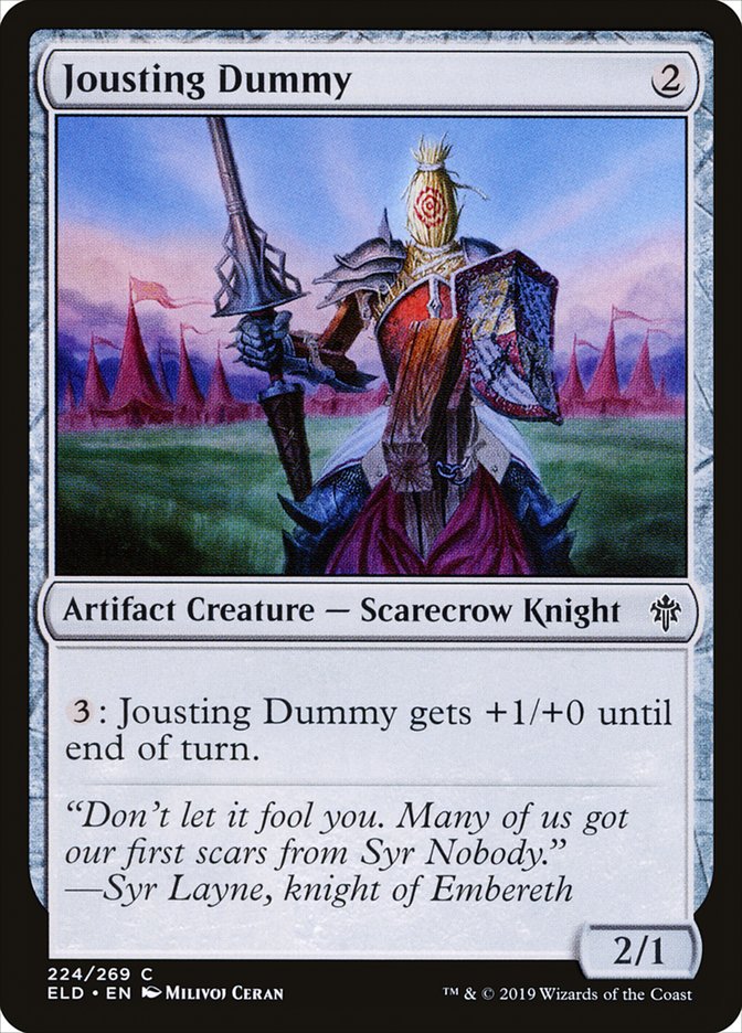 Jousting Dummy [Throne of Eldraine] | Gaming Infinity