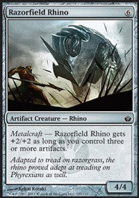 Razorfield Rhino [Mirrodin Besieged] | Gaming Infinity