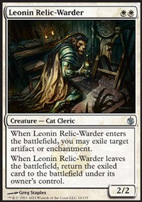 Leonin Relic-Warder [Mirrodin Besieged] | Gaming Infinity