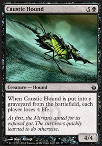 Caustic Hound [Mirrodin Besieged] | Gaming Infinity