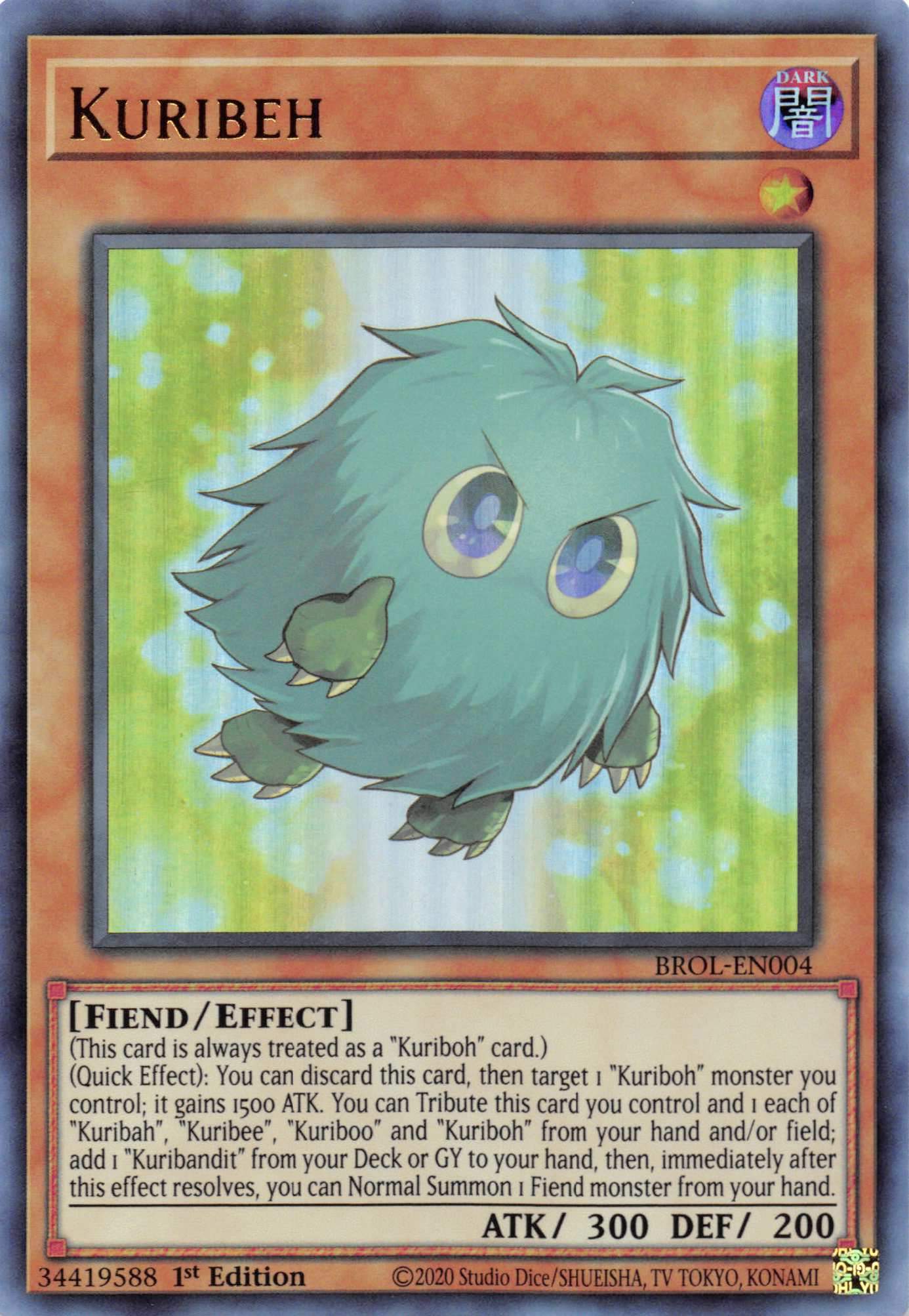 Kuribeh [BROL-EN004] Ultra Rare | Gaming Infinity