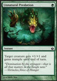 Unnatural Predation [Mirrodin Besieged] | Gaming Infinity