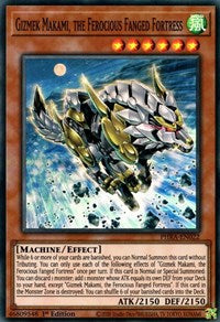 Gizmek Makami, the Ferocious Fanged Fortress [PHRA-EN022] Super Rare | Gaming Infinity