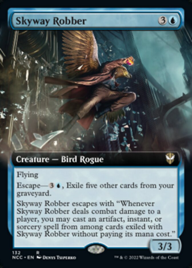 Skyway Robber (Extended Art) [Streets of New Capenna Commander] | Gaming Infinity