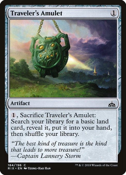 Traveler's Amulet [Rivals of Ixalan] | Gaming Infinity