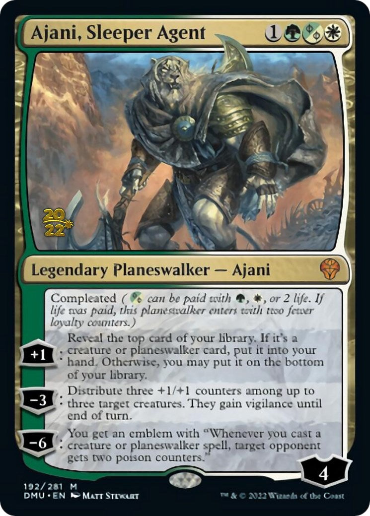 Ajani, Sleeper Agent [Dominaria United Prerelease Promos] | Gaming Infinity