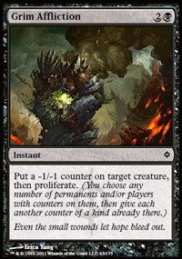 Grim Affliction [New Phyrexia] | Gaming Infinity