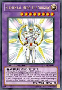 Elemental Hero The Shining [Yu-Gi-Oh! GX Manga Promotional Cards] [YG06-EN001] | Gaming Infinity