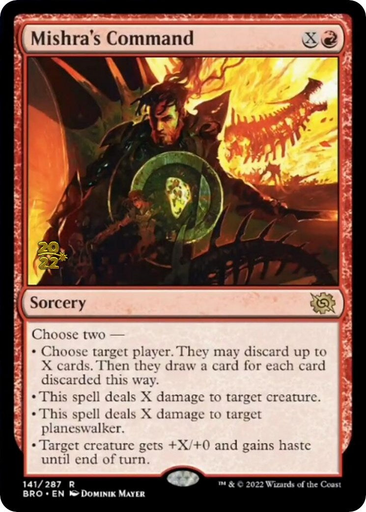 Mishra's Command [The Brothers' War: Prerelease Promos] | Gaming Infinity