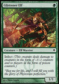 Glistener Elf [New Phyrexia] | Gaming Infinity