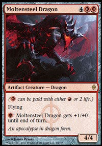 Moltensteel Dragon [New Phyrexia] | Gaming Infinity