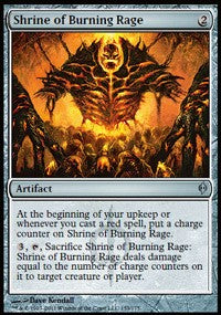 Shrine of Burning Rage [New Phyrexia] | Gaming Infinity