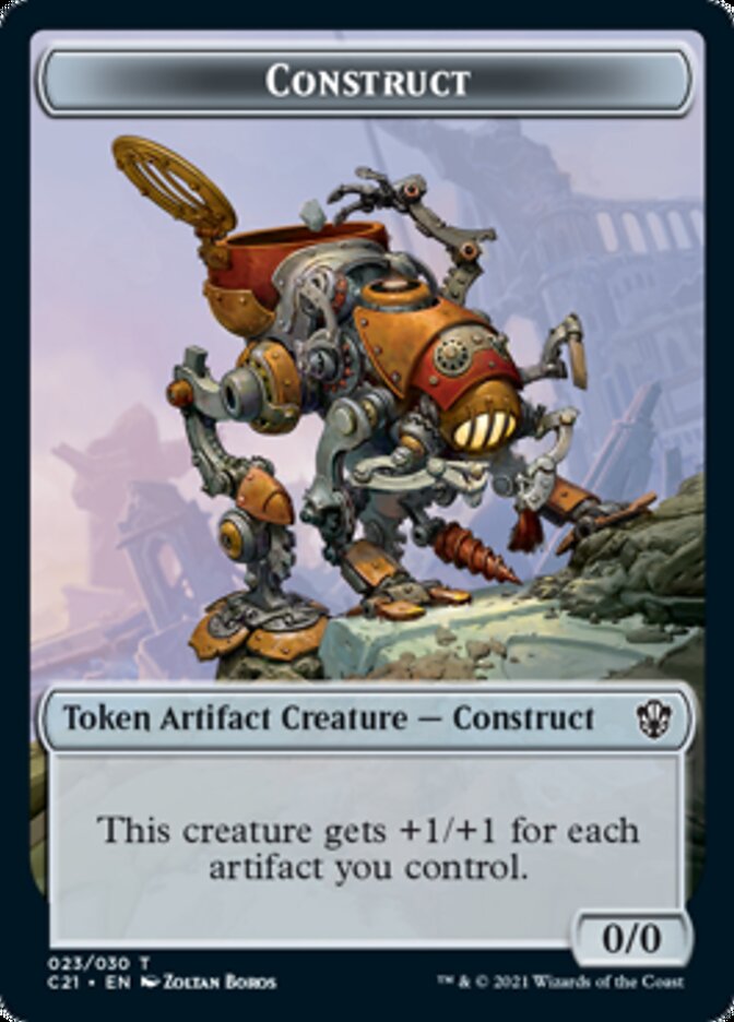 Copy // Construct Token (030) [Commander 2021 Tokens] | Gaming Infinity