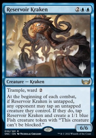 Reservoir Kraken (Promo Pack) [Streets of New Capenna Promos] | Gaming Infinity