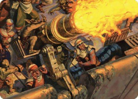 Mana Cannons Art Card [Dominaria United Art Series] | Gaming Infinity