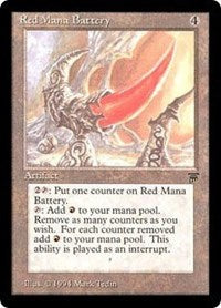 Red Mana Battery [Legends] | Gaming Infinity