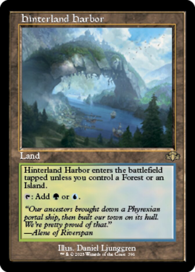 Hinterland Harbor (Retro) [Dominaria Remastered] | Gaming Infinity