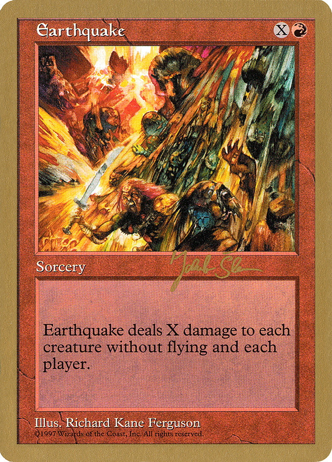 Earthquake (Jakub Slemr) [World Championship Decks 1997] | Gaming Infinity