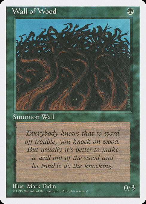 Wall of Wood [Fourth Edition] | Gaming Infinity