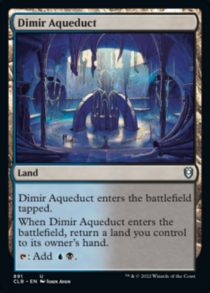 Dimir Aqueduct [Commander Legends: Battle for Baldur's Gate] | Gaming Infinity