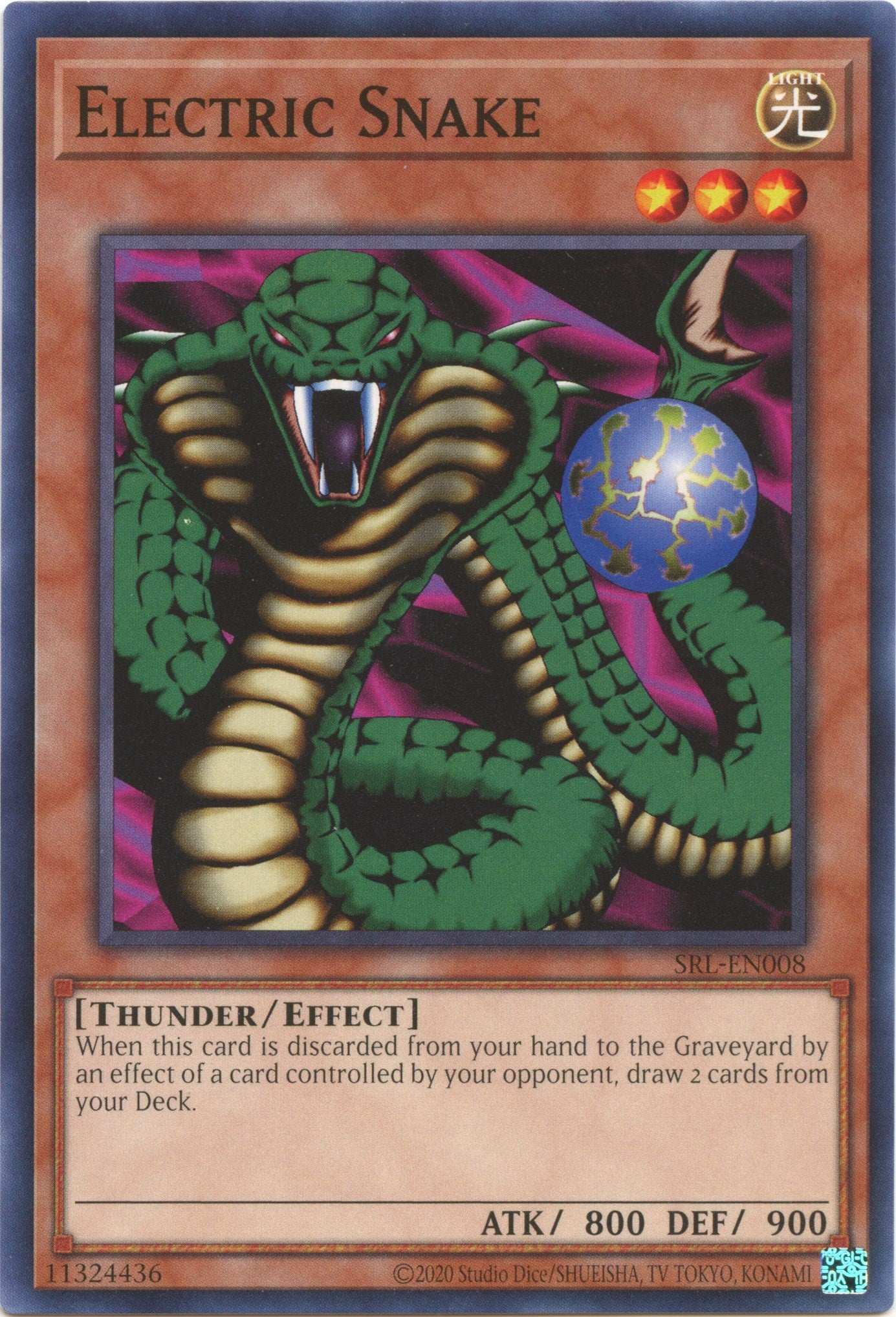 Electric Snake (25th Anniversary) [SRL-EN008] Common | Gaming Infinity