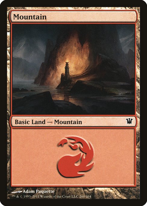 Mountain (260) [Innistrad] | Gaming Infinity