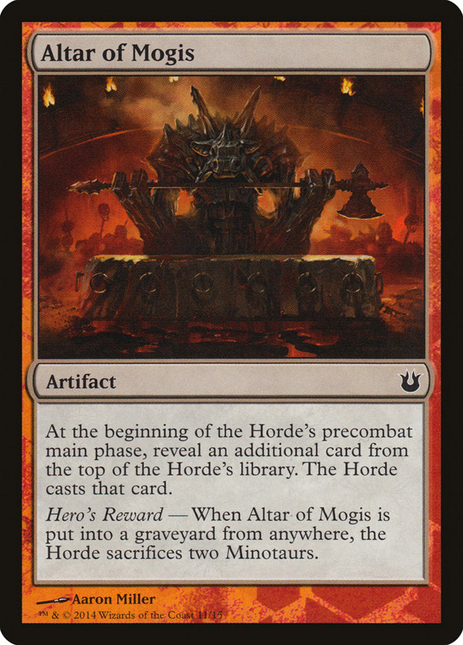 Altar of Mogis [Hero's Path Promos] | Gaming Infinity