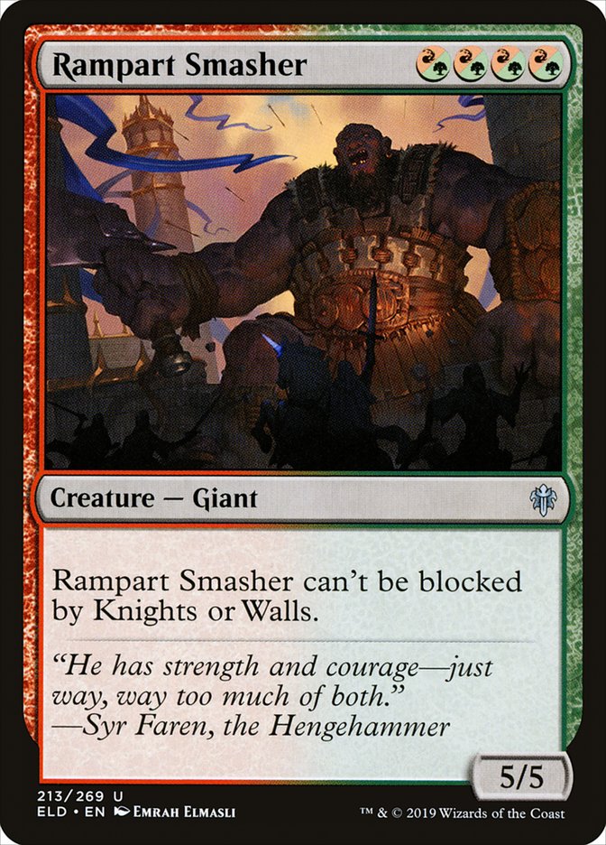 Rampart Smasher [Throne of Eldraine] | Gaming Infinity