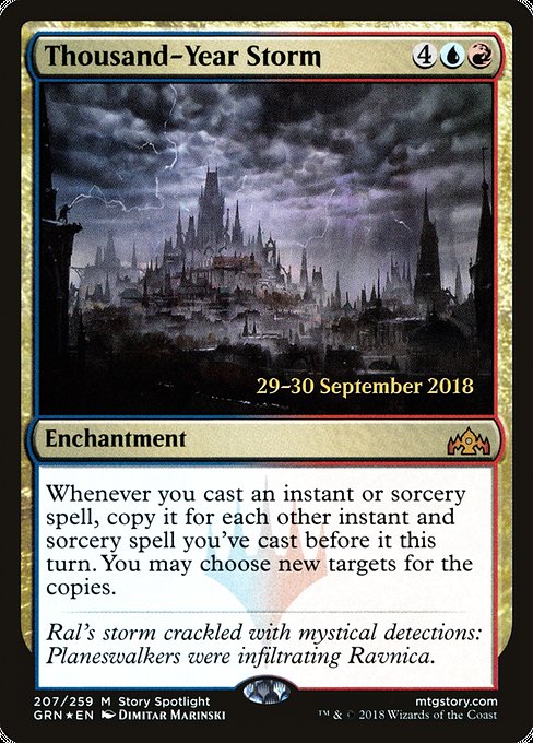 Thousand-Year Storm [Guilds of Ravnica Promos] | Gaming Infinity