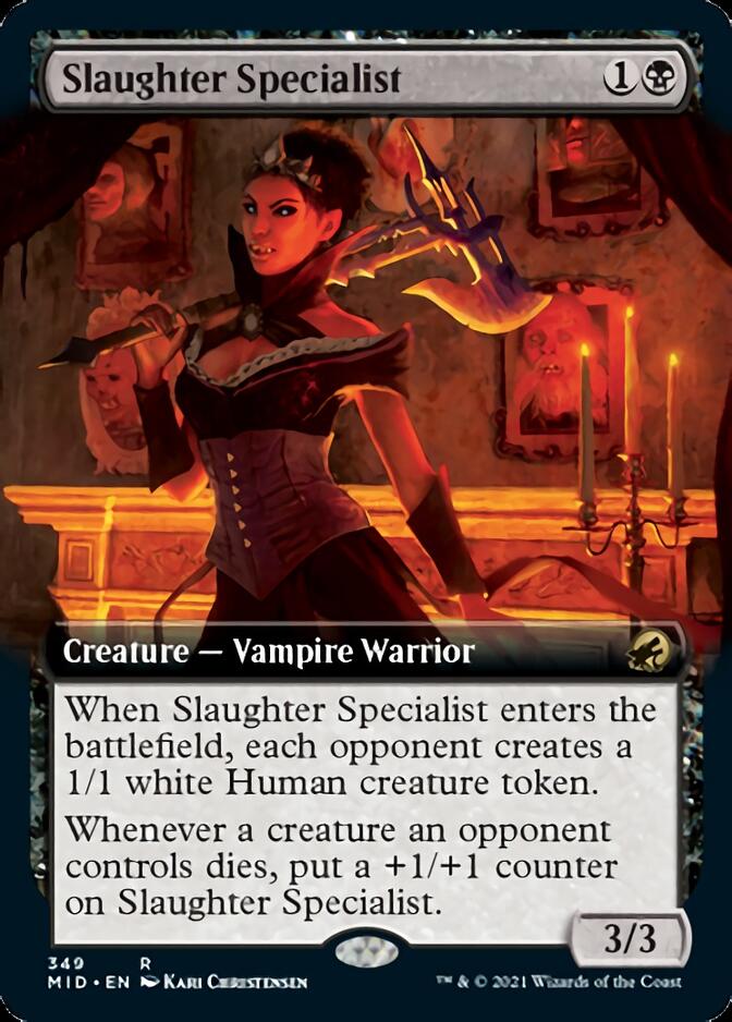 Slaughter Specialist (Extended) [Innistrad: Midnight Hunt] | Gaming Infinity