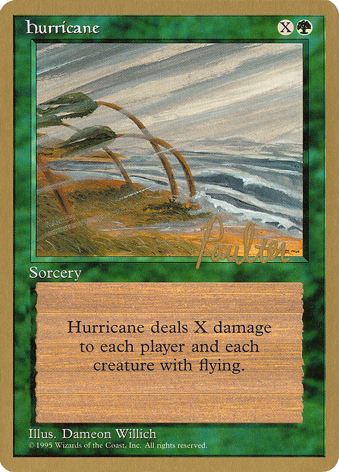 Hurricane (Preston Poulter) [Pro Tour Collector Set] | Gaming Infinity