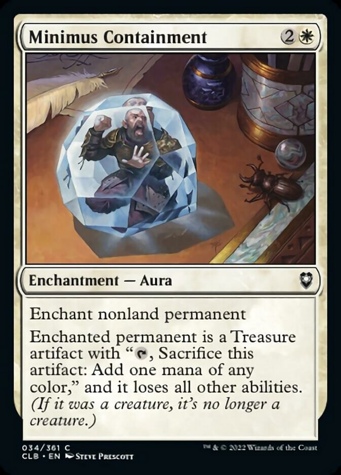 Minimus Containment [Commander Legends: Battle for Baldur's Gate] | Gaming Infinity
