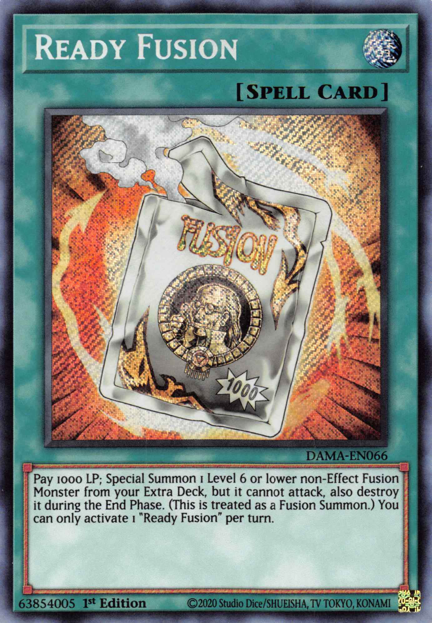 Ready Fusion [DAMA-EN066] Secret Rare | Gaming Infinity