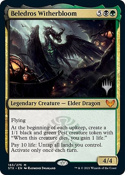 Beledros Witherbloom (Promo Pack) [Strixhaven: School of Mages Promos] | Gaming Infinity