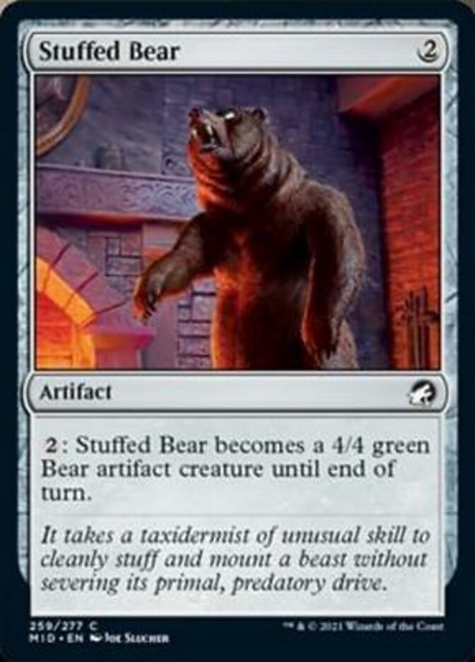 Stuffed Bear [Innistrad: Midnight Hunt] | Gaming Infinity