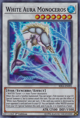 White Aura Monoceros [RIRA-EN095] Super Rare | Gaming Infinity