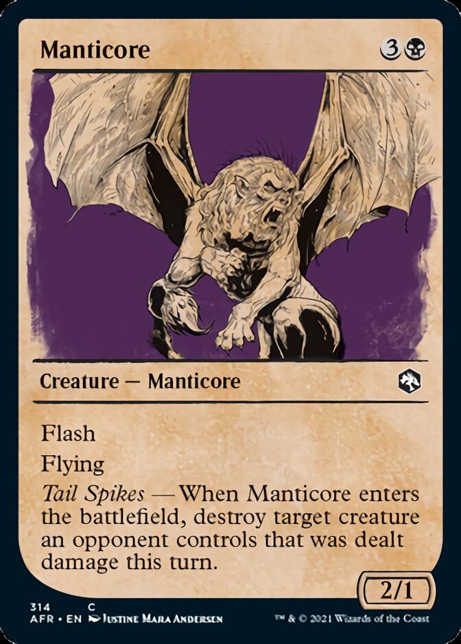 Manticore (Showcase) [Dungeons & Dragons: Adventures in the Forgotten Realms] | Gaming Infinity