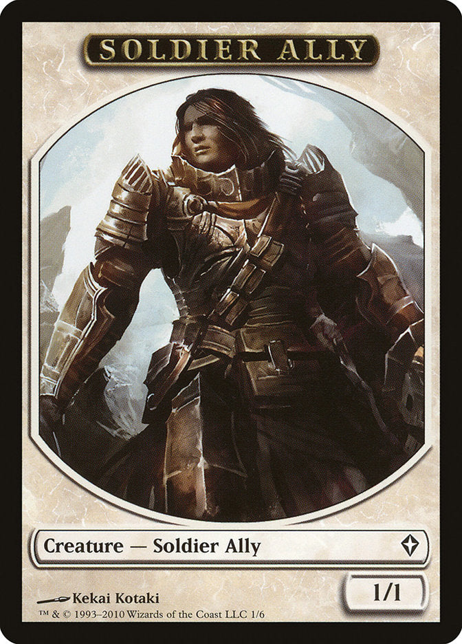 Soldier Ally [Worldwake Tokens] | Gaming Infinity