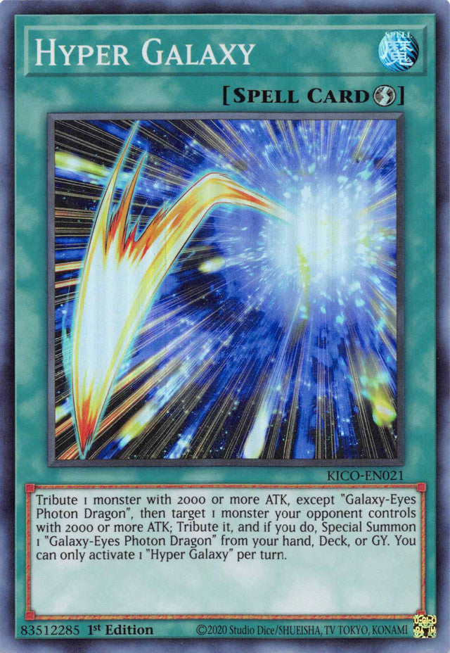 Hyper Galaxy (Super Rare) [KICO-EN021] Super Rare | Gaming Infinity