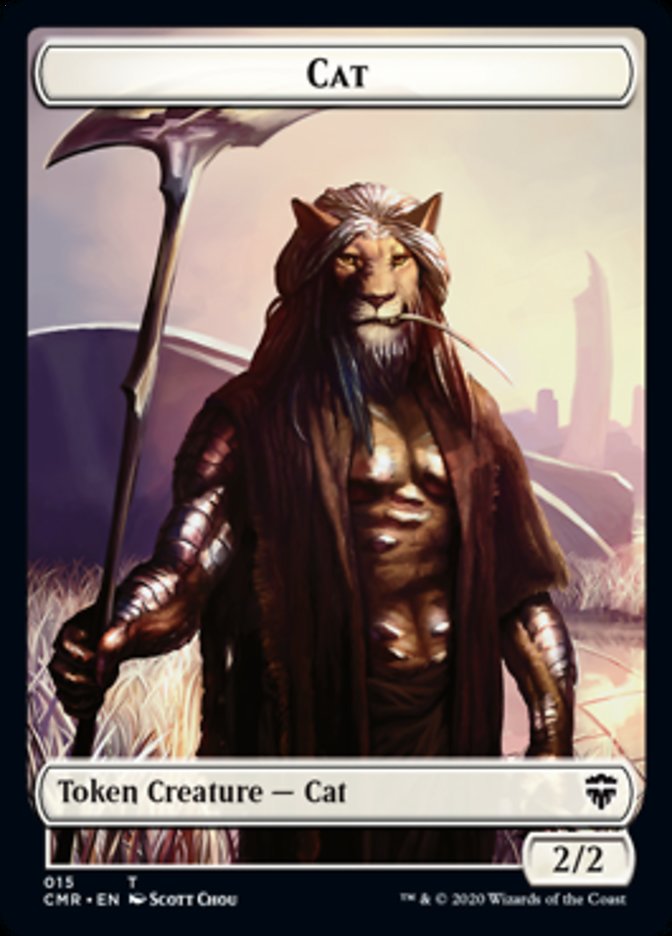 Cat // Soldier Token [Commander Legends Tokens] | Gaming Infinity