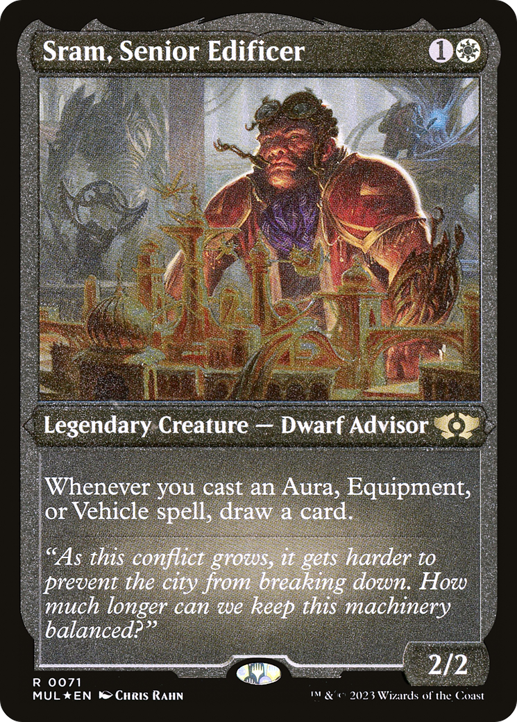 Sram, Senior Edificer (Foil Etched) [Multiverse Legends] | Gaming Infinity