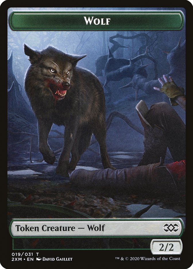 Wolf Token [Double Masters] | Gaming Infinity