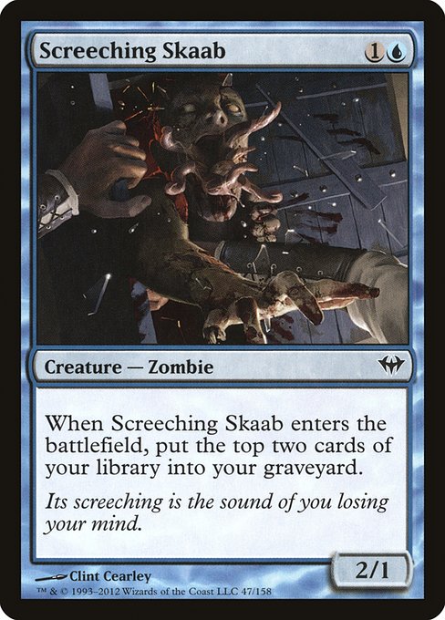 Screeching Skaab [Dark Ascension] | Gaming Infinity