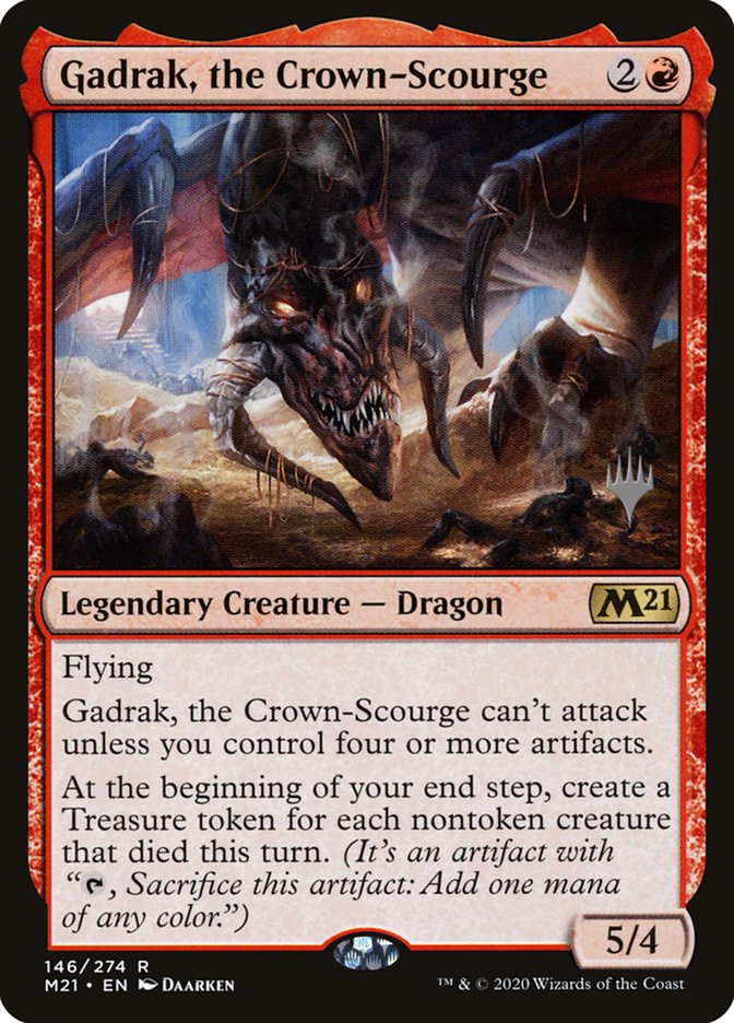 Gadrak, the Crown-Scourge (Promo Pack) [Core Set 2021 Promos] | Gaming Infinity