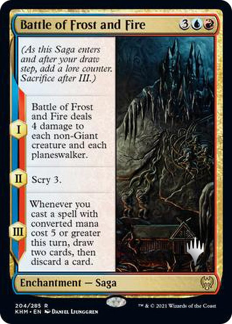 Battle of Frost and Fire [Kaldheim Promo Pack] | Gaming Infinity