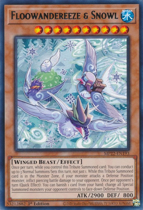 Floowandereeze & Snowl [MP22-EN193] Rare | Gaming Infinity